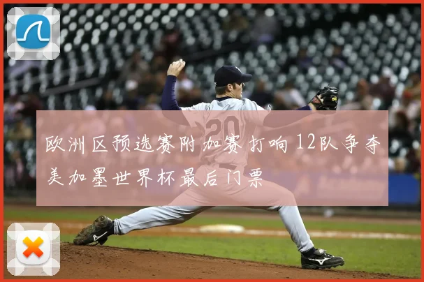 欧洲区预选赛附加赛打响 12队争夺美加墨世界杯最后门票
